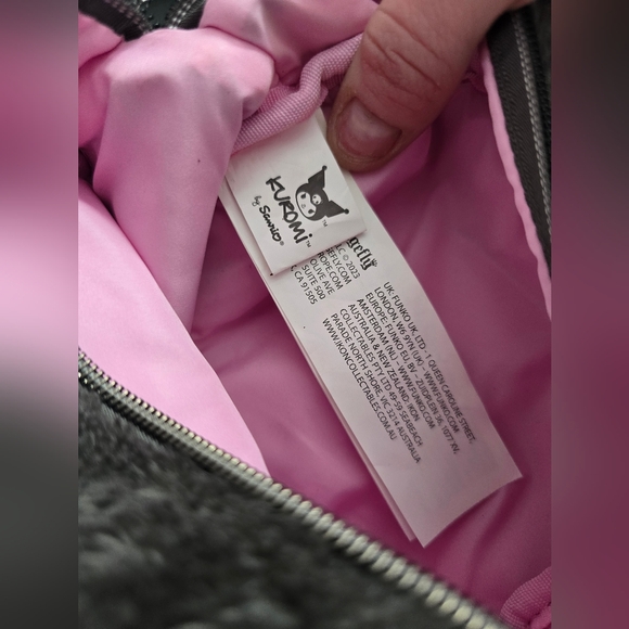 Loungefly Kuromi Figural Plush Crossbody Bag - Picture 10 of 13